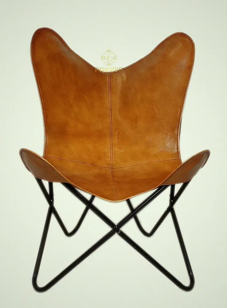 Brown Leather Recliner Arm Chair Comfortable Relaxing Living Room PL2-293