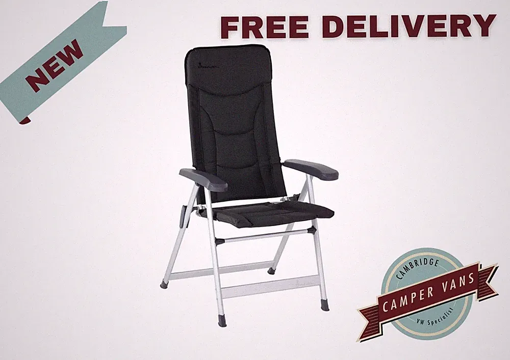 Isabella Loke High Back Lightweight Alloy Folding Reclining Camping Chair