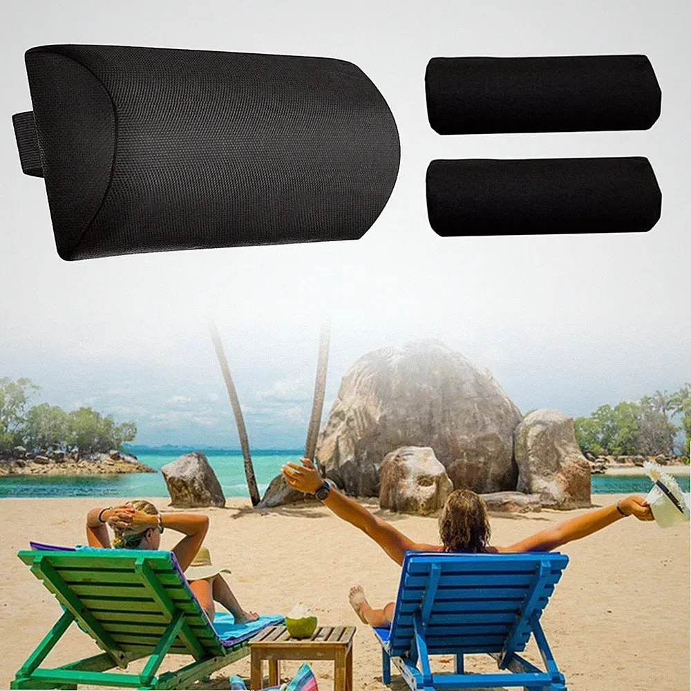 recliner Chair Headrest with Foot Pads Universal for RV Patio Furniture Pool