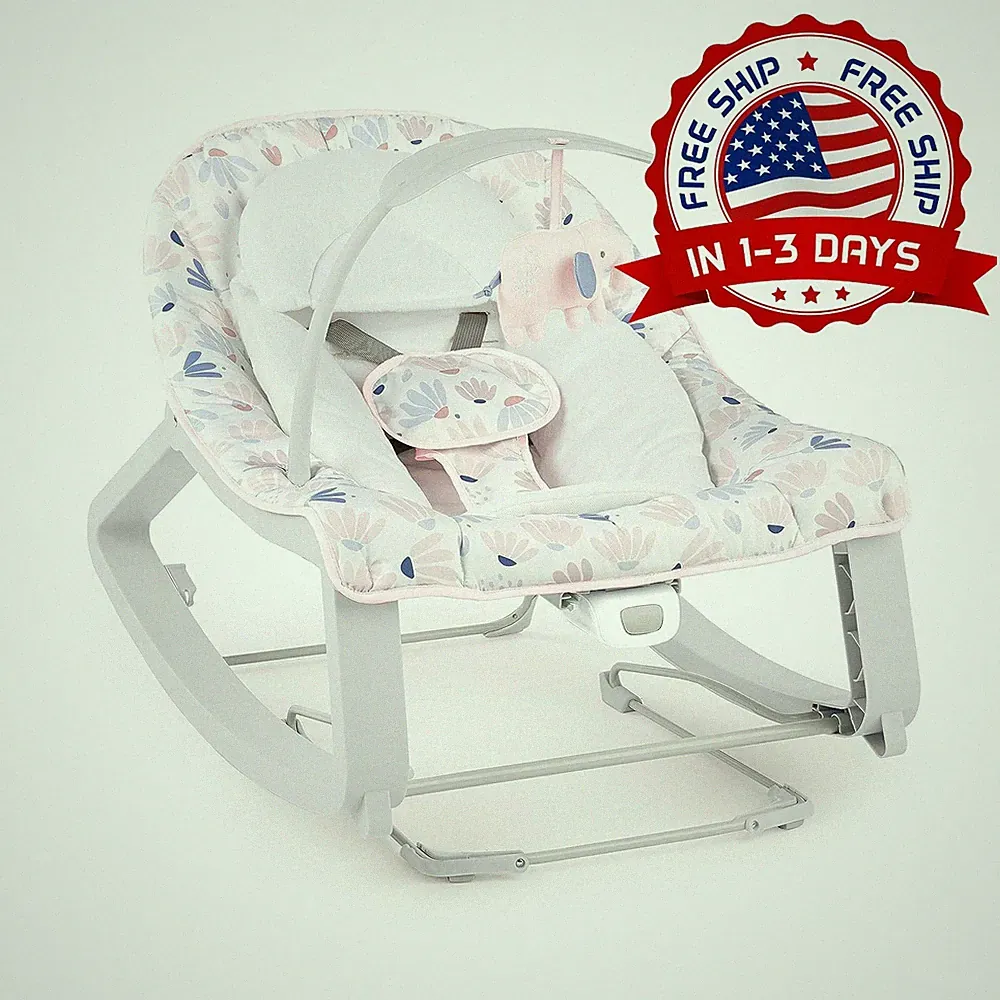 Silla Mecedora Reclinable Para Bebes Electrica Con Vibraciones Relajante Juguete